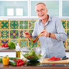 Adesivo de Azulejo Verde e Marrom Outono 15x15 36un