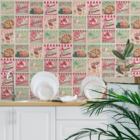 Adesivo de Azulejo Vintage Candy 10x10 100un