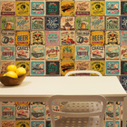 Adesivo de Azulejo Vintage Collection 10x10 cm com 50un