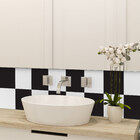 Adesivo de Azulejo Xadrez 15x15 cm com 18un