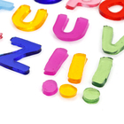 Adesivo de Banho Infantil Gel Alfabeto Multicolorido Imangel