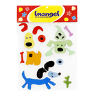 Adesivo de Banho Infantil Gel Cachorro Multicolorido Imangel