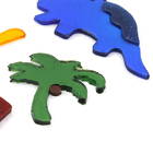 Adesivo de Banho Infantil Gel Dinossauros Multicolorido Imangel