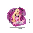 Adesivo De Box Barbie Mod01 Medidas:58 X 60 Cm