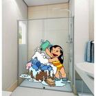 Adesivo De Box Lilo E Stitch Medidas:70 X 58 Cm