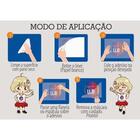 Adesivo De Box Minnie E Mickey Beijocas Medidas:70  X 70 Cm