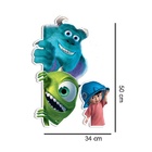 Adesivo De Box Monstros Sa Medidas:34 X 50 Cm