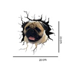 Adesivo De Carro Cachorro Personalizado