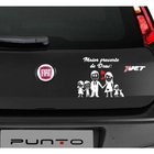 Adesivo De Carro Família Mod 02