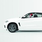 Adesivo De Carro Minnie Dirigindo