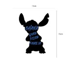 Adesivo De Carro Stitch Ohana