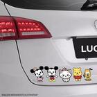 Adesivo De Carro Tuma Da Disney Mod 1 *atenção As Medidas*