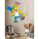 Adesivo De Cozinha The Simpsons Mod02 Medida:65 X 70 Cm