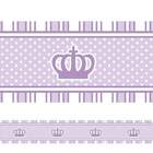 Adesivo De Faixa Infantil Coroa De Princesa Lilás