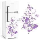 Adesivo De Geladeira Borboletas-p 25x35cm