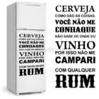 Adesivo De Geladeira Cerveja Como São As Coisas-g 48x93cm