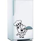 Adesivo De Geladeira Chefe De Cozinha 10-m 50x55cm