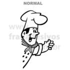 Adesivo De Geladeira Chefe De Cozinha 2-g 50x86cm