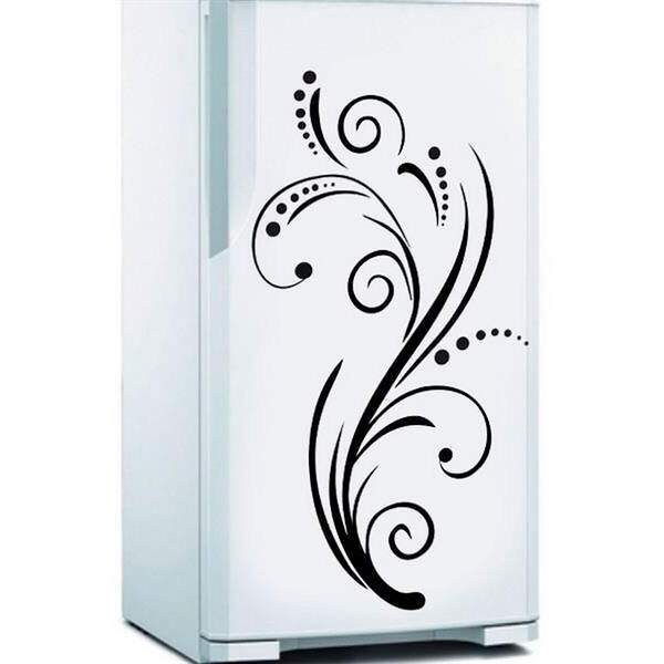 Adesivo De Geladeira Floral 2-g 50x90cm