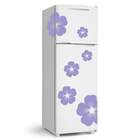 Adesivo De Geladeira Floral Flores-p 48x52cm