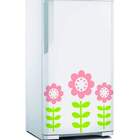 Adesivo De Geladeira Flores Primavera-g 50x51cm