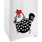Adesivo De Geladeira Galo-m 42x37cm