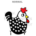 Adesivo De Geladeira Galo-p 30x25cm