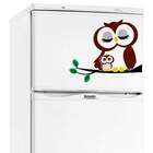 Adesivo De Geladeira Mamãe Coruja-p 23x20cm