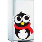 Adesivo De Geladeira Pinguim Agasalhado-m 33x50cm