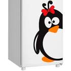 Adesivo De Geladeira Pinguim De Laço 4-p 25x50cm