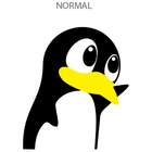 Adesivo De Geladeira Pinguim Fofinho Modelo 2-p 40x46cm