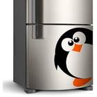 Adesivo De Geladeira Pinguim Gordinho-p 33x50cm
