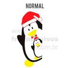 Adesivo De Geladeira Pinguim Gravata De Natal-p 25x48cm