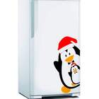 Adesivo De Geladeira Pinguim Gravata De Natal-p 25x48cm