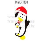 Adesivo De Geladeira Pinguim Gravata De Natal-p 25x48cm