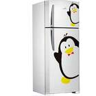 Adesivo De Geladeira Pinguim Gravata-m 35x71cm