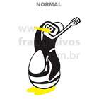 Adesivo De Geladeira Pinguim Mergulhador-g 50x75cm