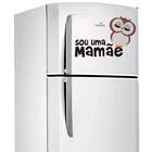 Adesivo De Geladeira Sou Uma Mamãe Coruja-p 30x20cm