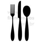 Adesivo De Geladeira Talheres-m 37x72cm