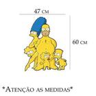 Adesivo De Geladeira The Simpson Mod02 Medida:47 X 60 Cm