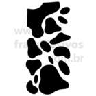 Adesivo De Geladeira Vaquinha Manchas-g 100x50cm