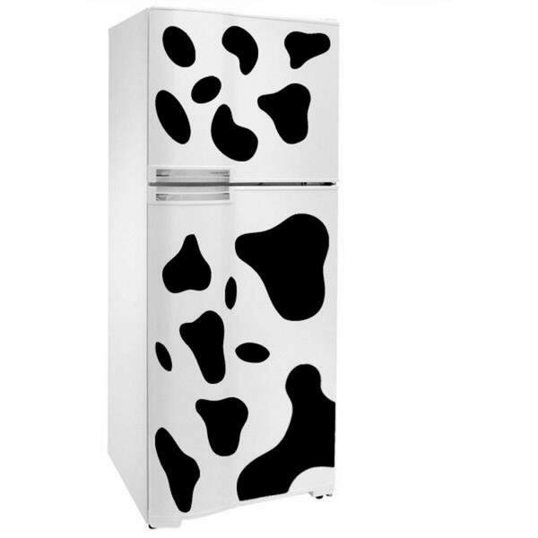 Adesivo De Geladeira Vaquinha Manchas-m 73x50cm