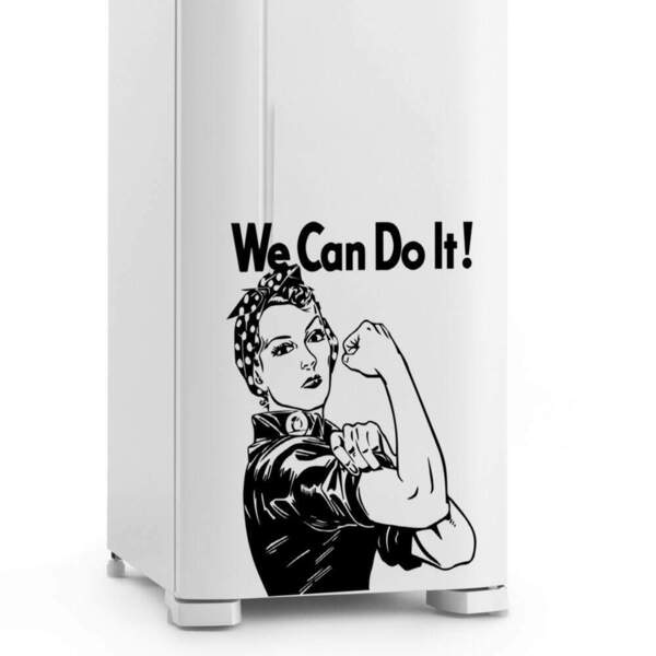 Adesivo De Geladeira We Can Don It-p 40x50cm