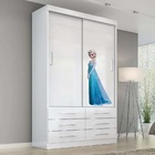 Adesivo De Guarda Roupa Frozen