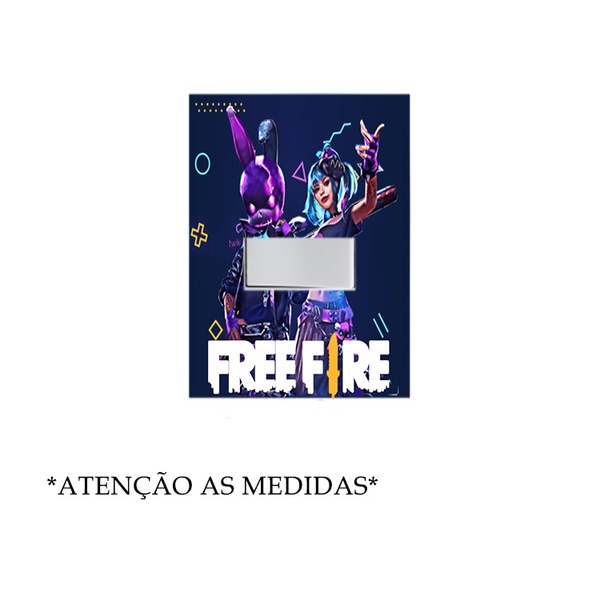 Adesivo De Interruptor Free Fire Mod02