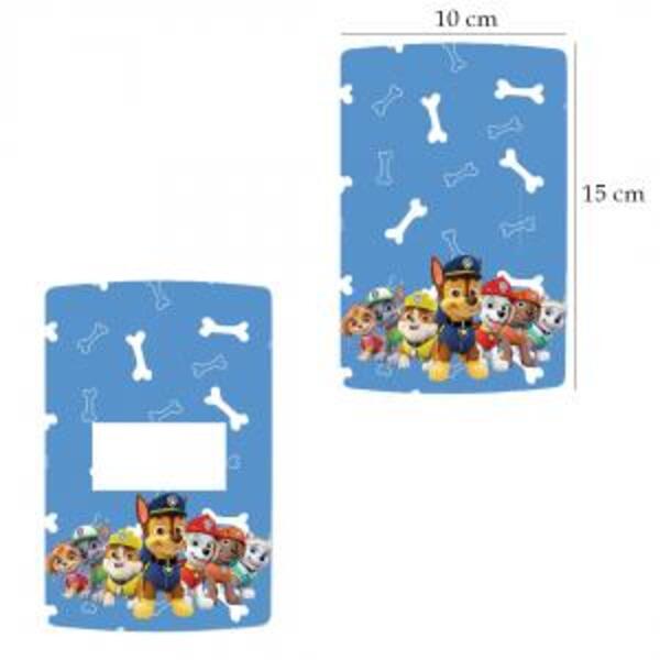 Adesivo De Interruptor Patrulha Canina Mod 1 *atenção As Medi