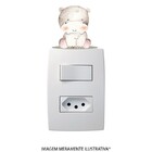 Adesivo De Interruptor Safari Hipopótamo