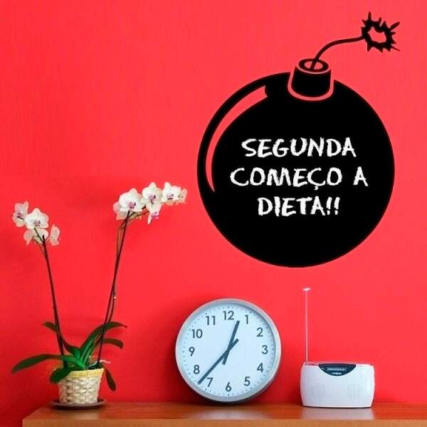 Adesivo De Lousa Para Parede Bomba-p 40x50cm