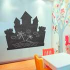 Adesivo De Lousa Para Parede Castelo 15-es 111x100cm