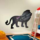 Adesivo De Lousa Para Parede Leão-g 83x60cm